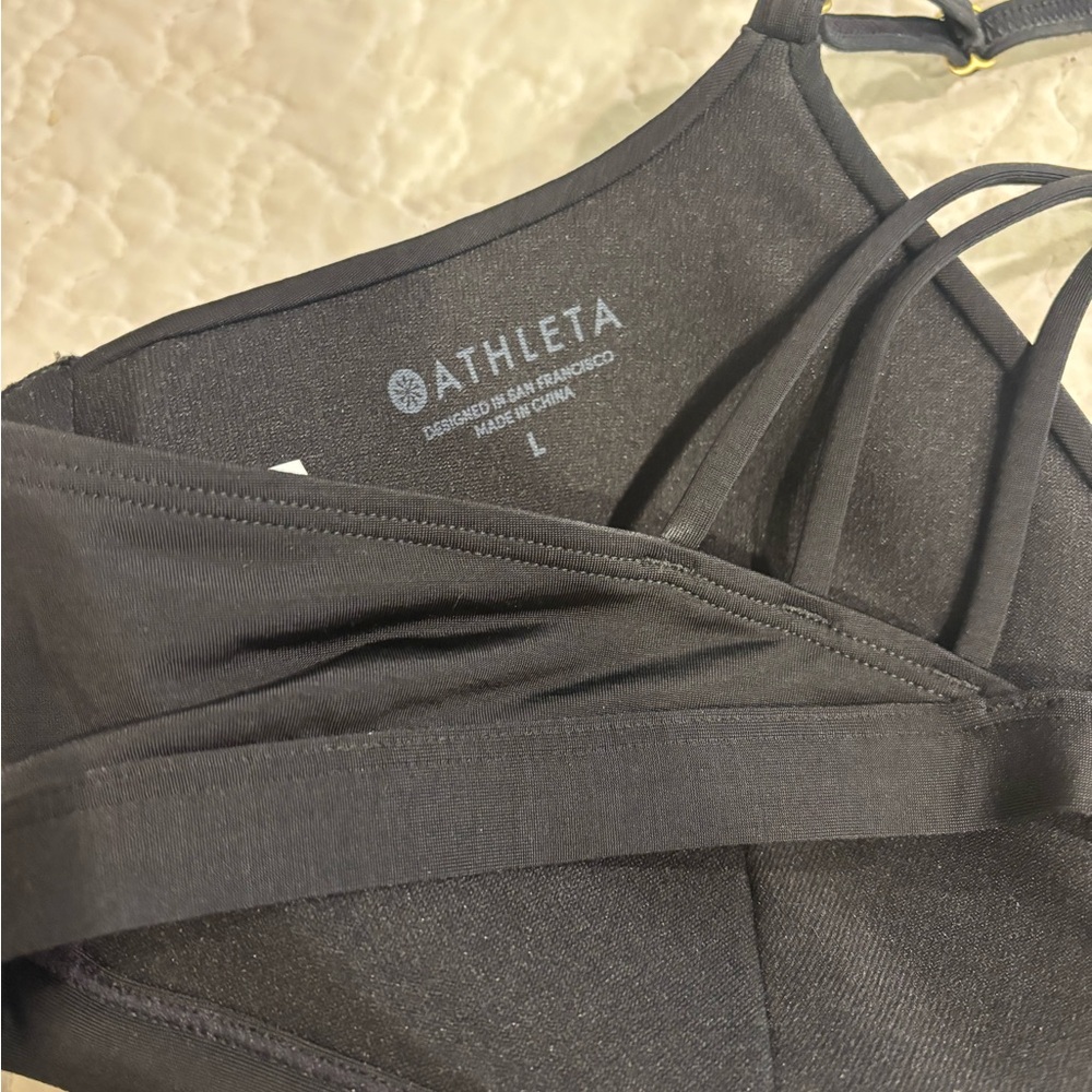 Athleta black 3 piece Bikini Set - Picture 5 of 13